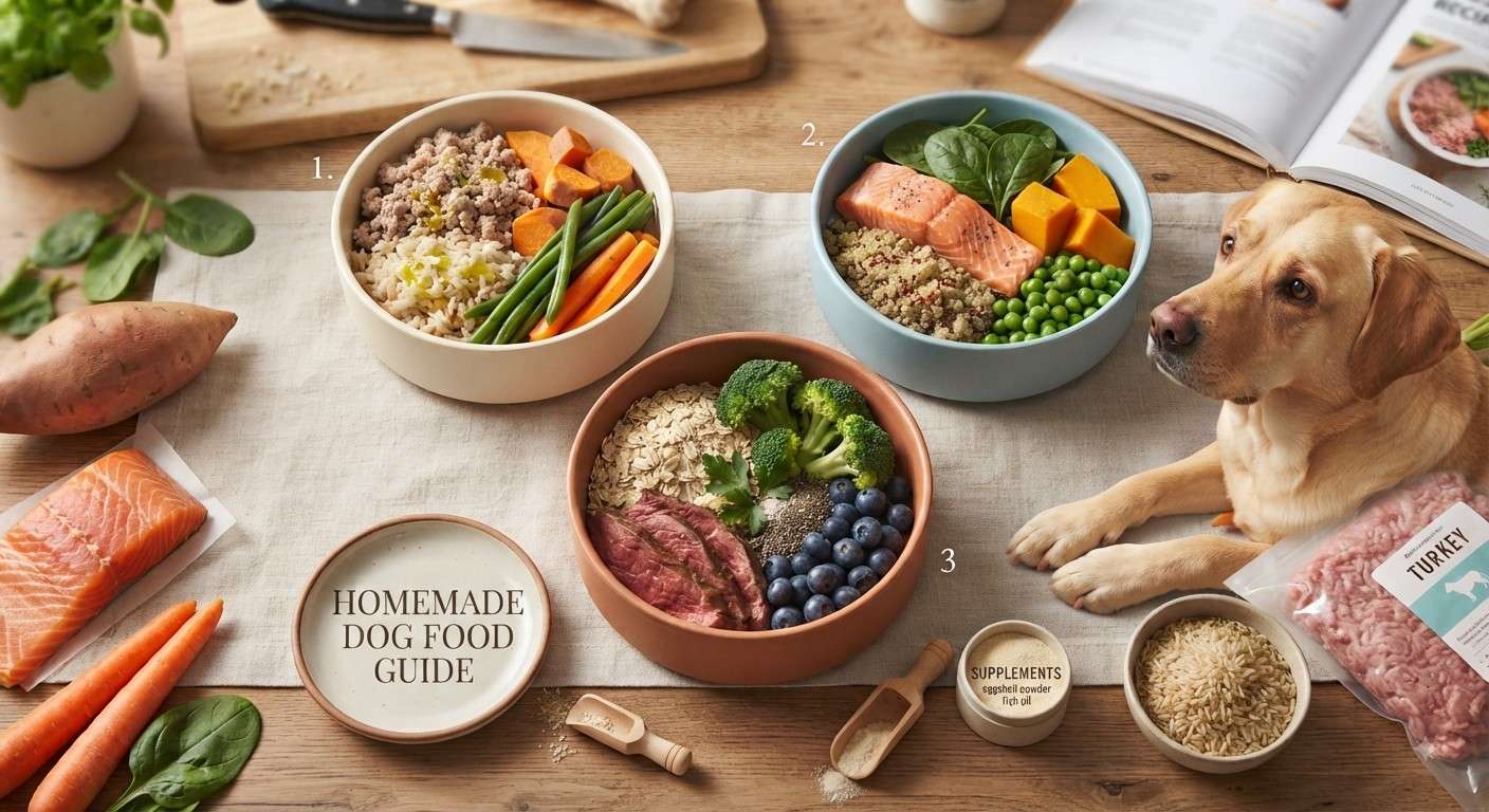 Homemade Dog Food: A Complete Guide to Safe & Balanced Nutrition